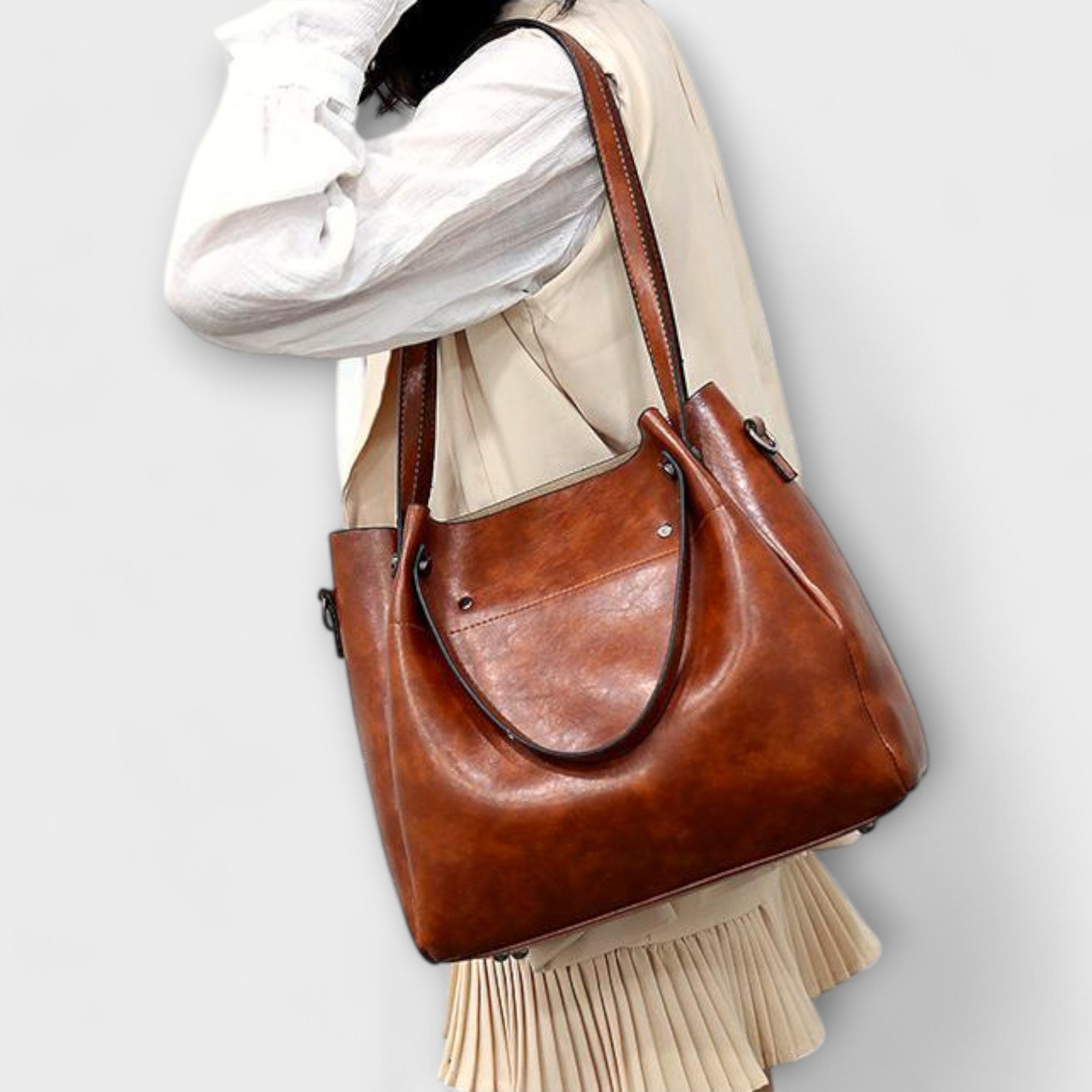 Olivia™ | 4-Piece Vintage Bag Set