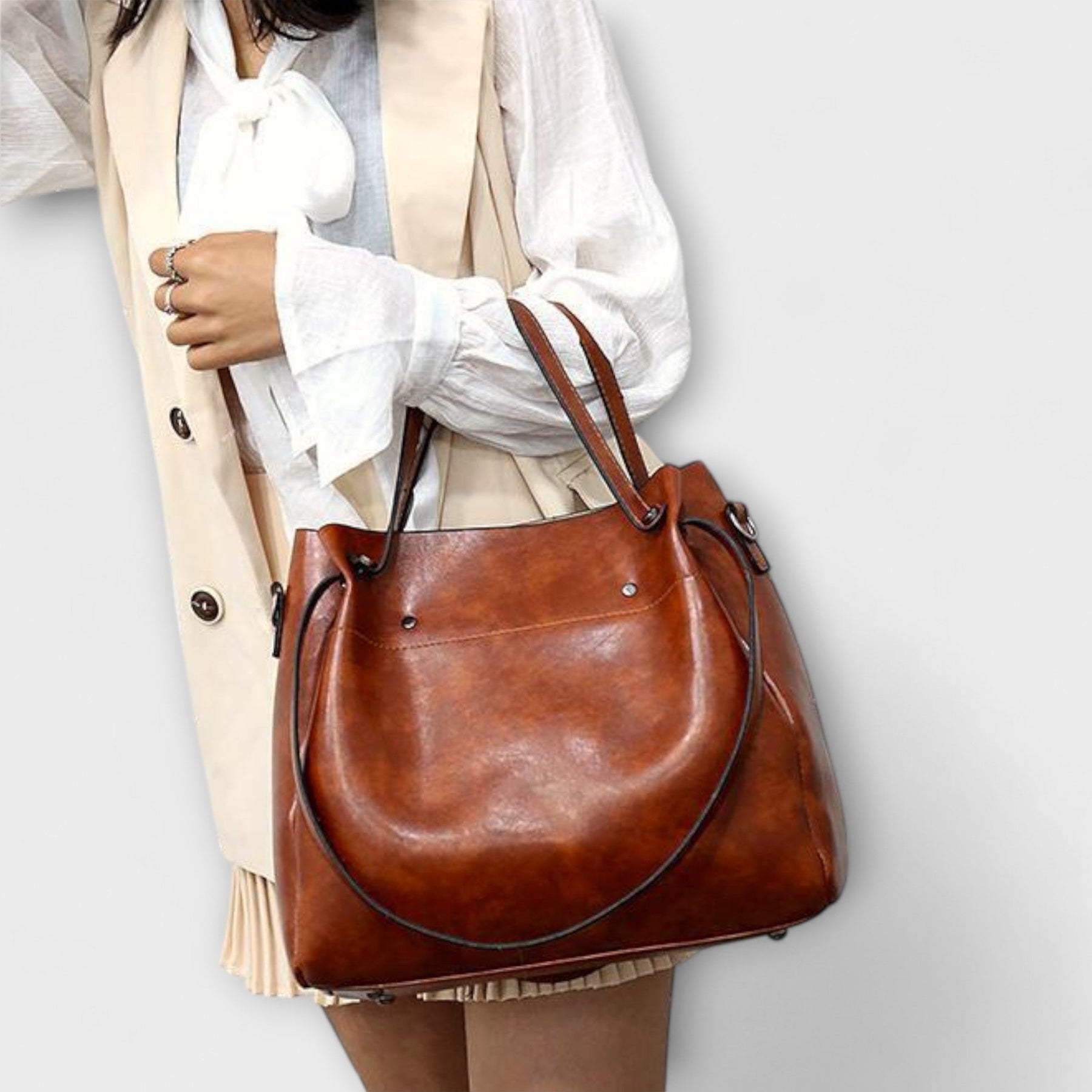 Olivia™ | 4-Piece Vintage Bag Set