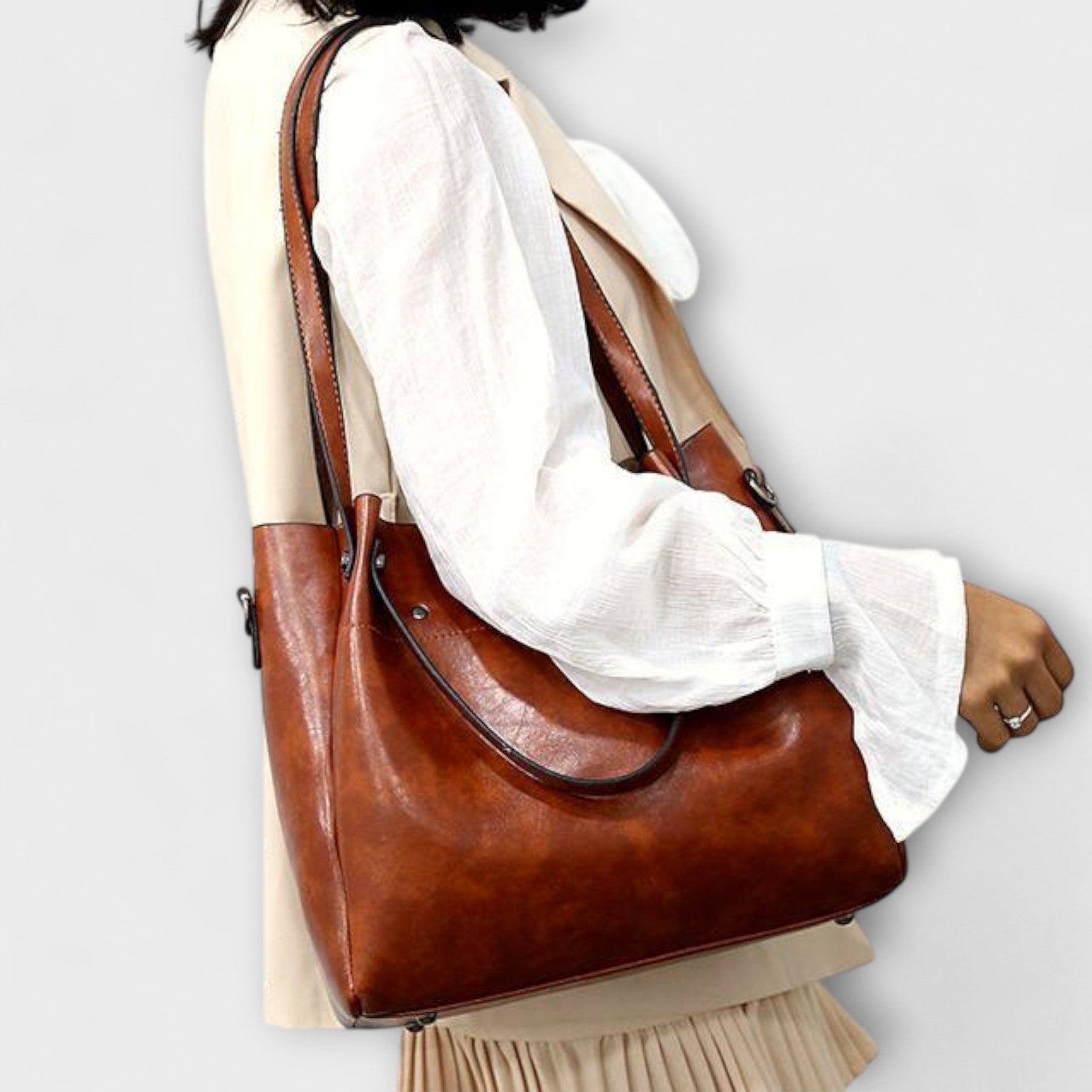 Olivia™ | 4-Piece Vintage Bag Set