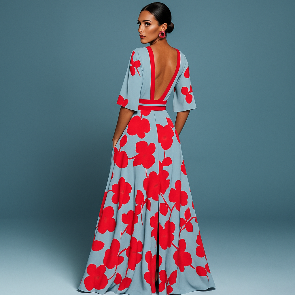 Barbara | Elegant Flower Dress