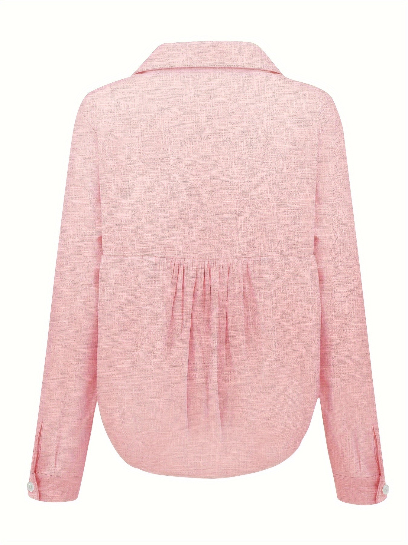 Eunize - Long Sleeve Elegant Blouse