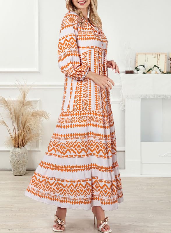 Nina  | Floral Boho Maxi Dress