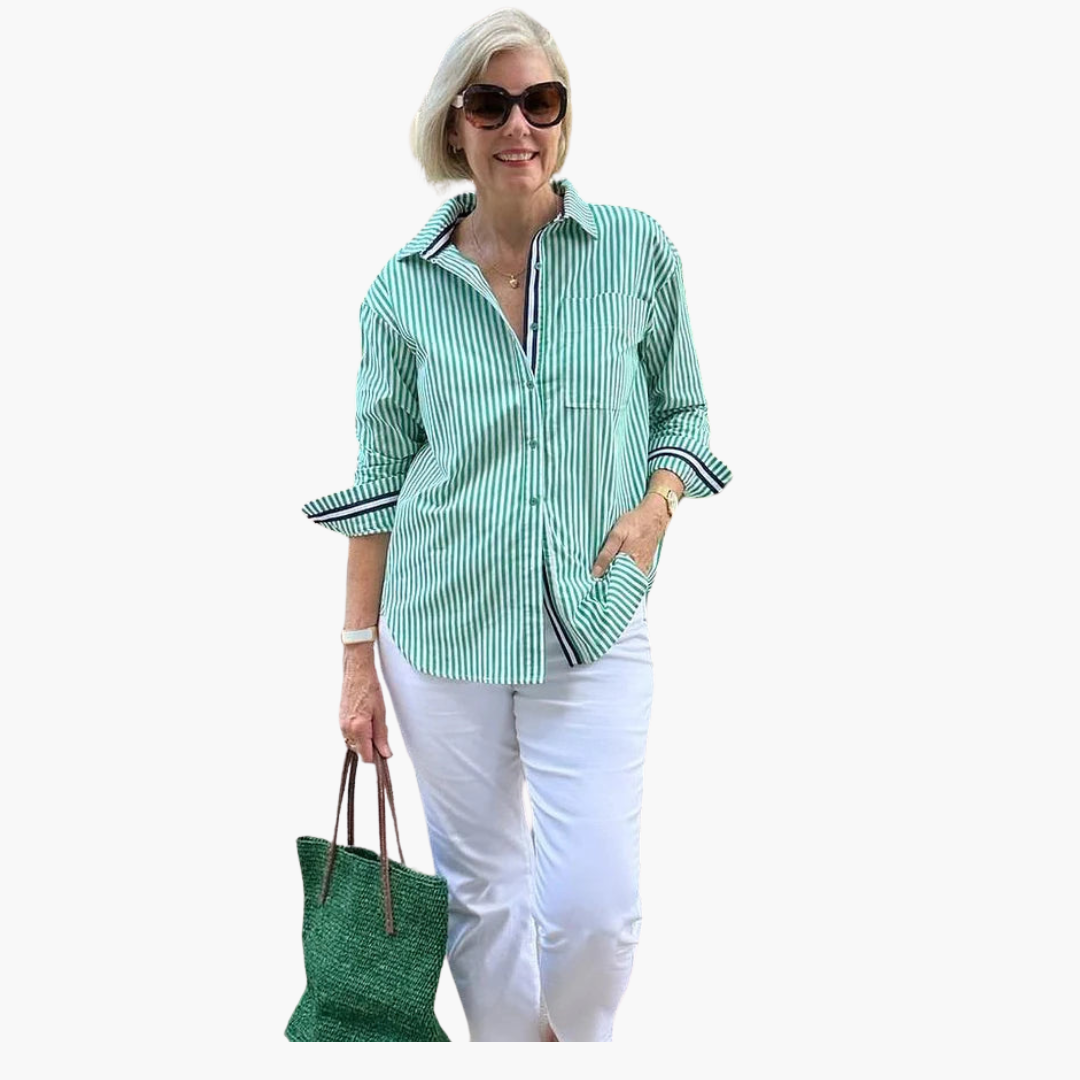 Audrey - Striped Shirt