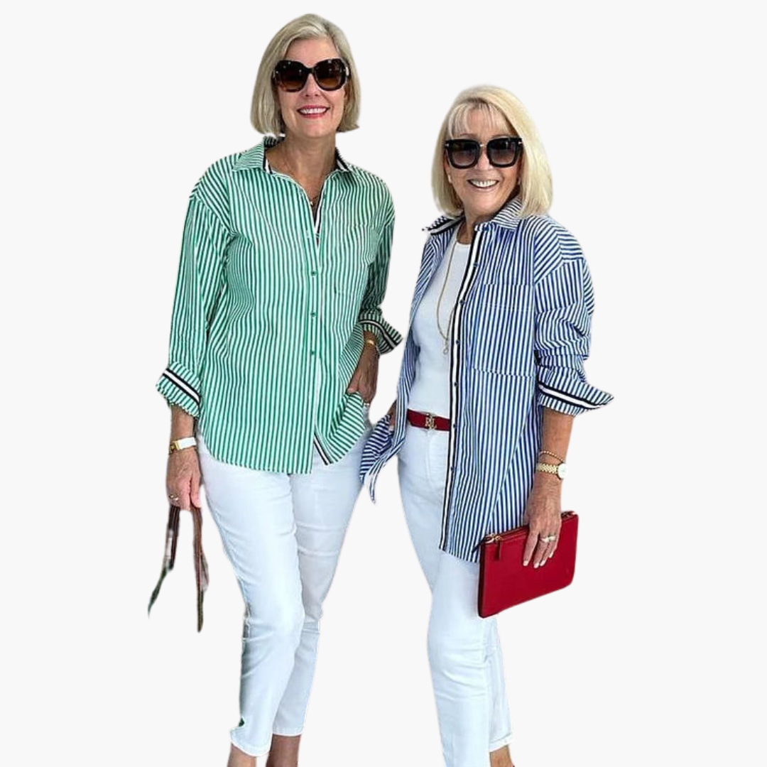 Audrey - Striped Shirt