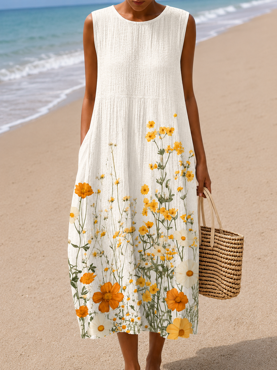 Carol - Women’s Casual Sleeveless Dress