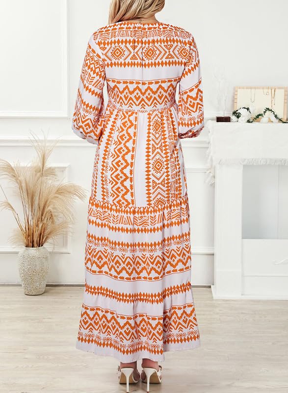 Nina  | Floral Boho Maxi Dress