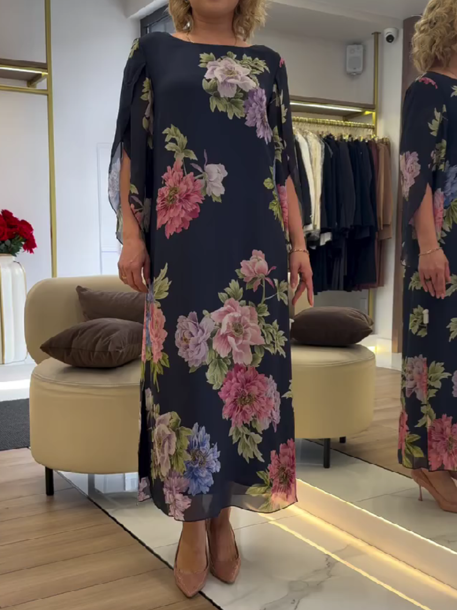 Nancy  | Floral Loose Maxi Dress