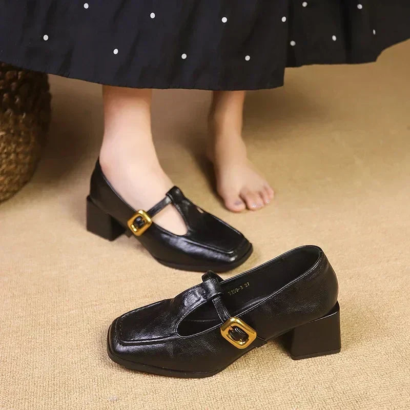 Bianca | French Mary Janes