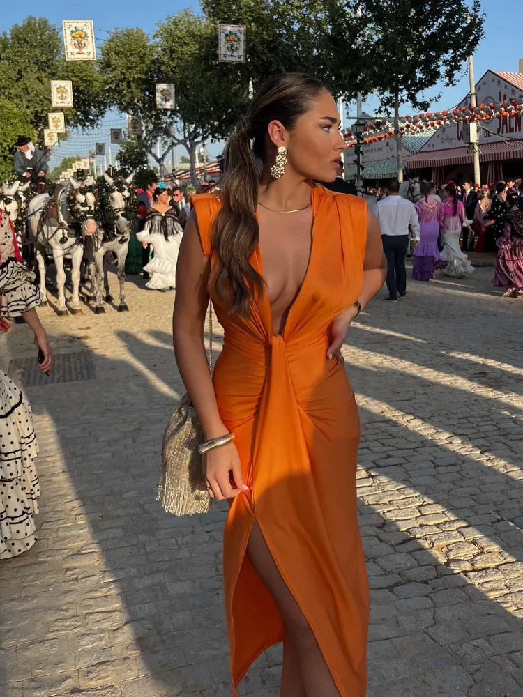 Rose | Elegant Pleated Dress