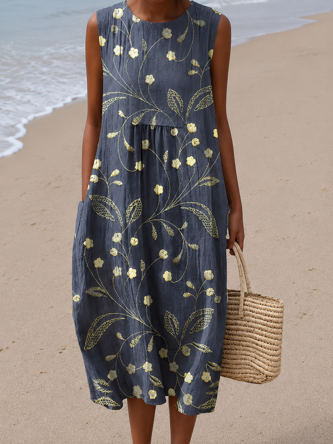 Mara™ Floral Midi Dress