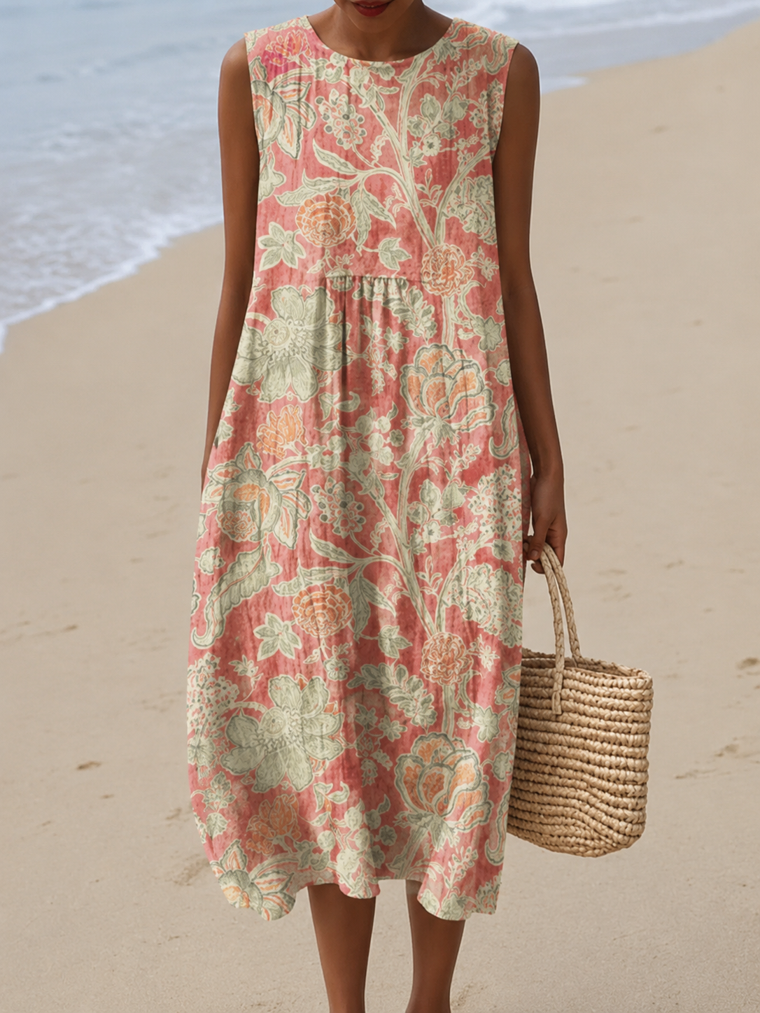 Beth™ Floral Midi Dress