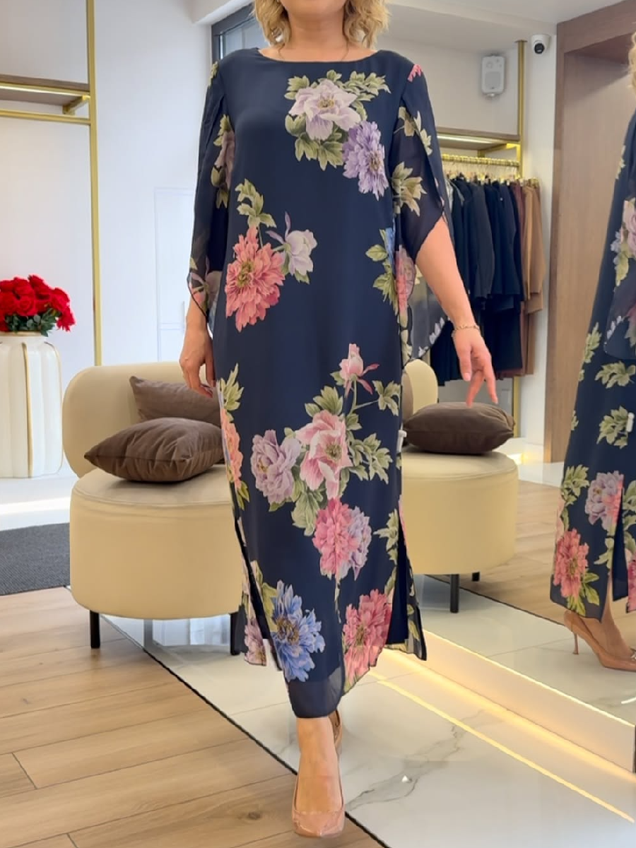 Nancy  | Floral Loose Maxi Dress
