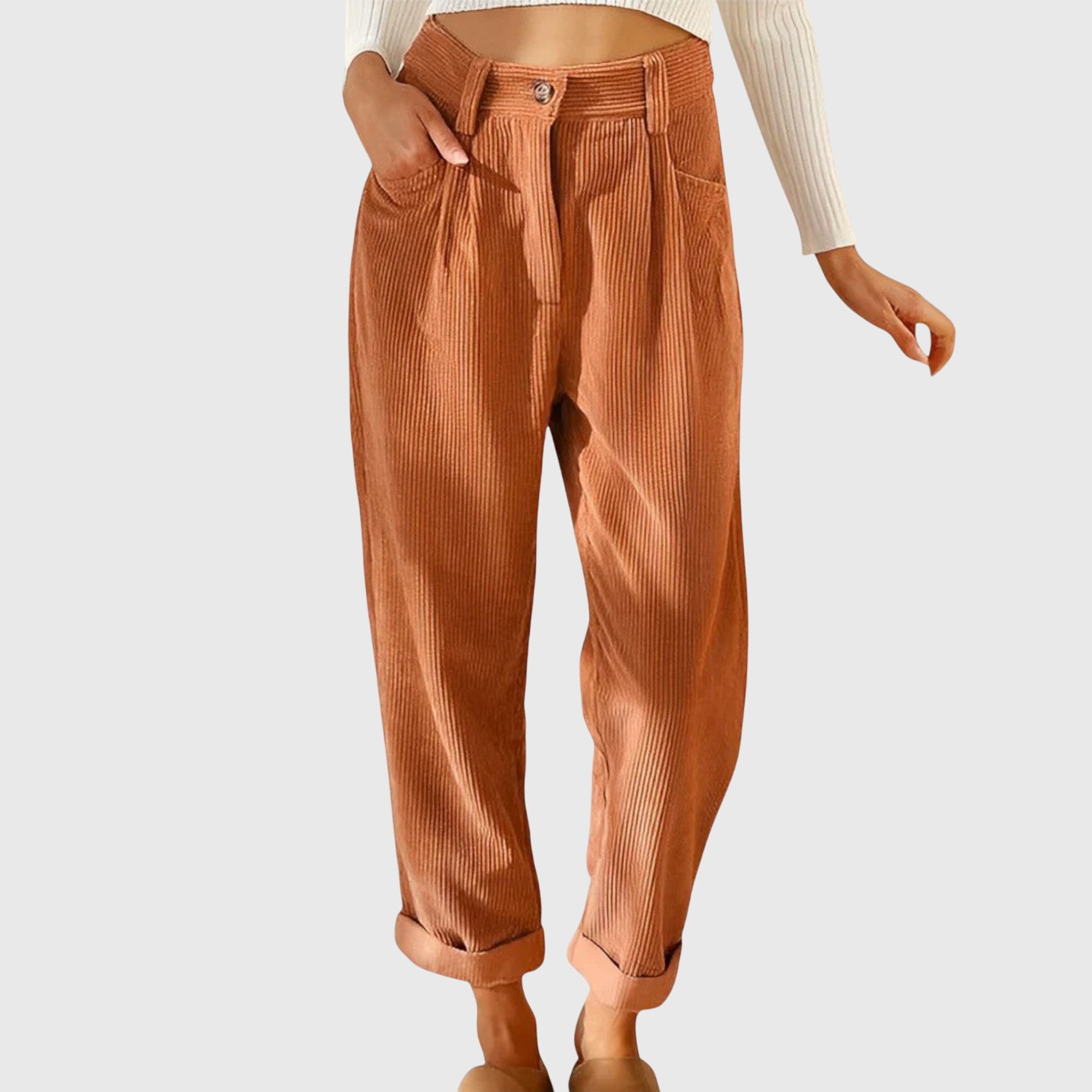 Jana - Modern Cord Pants