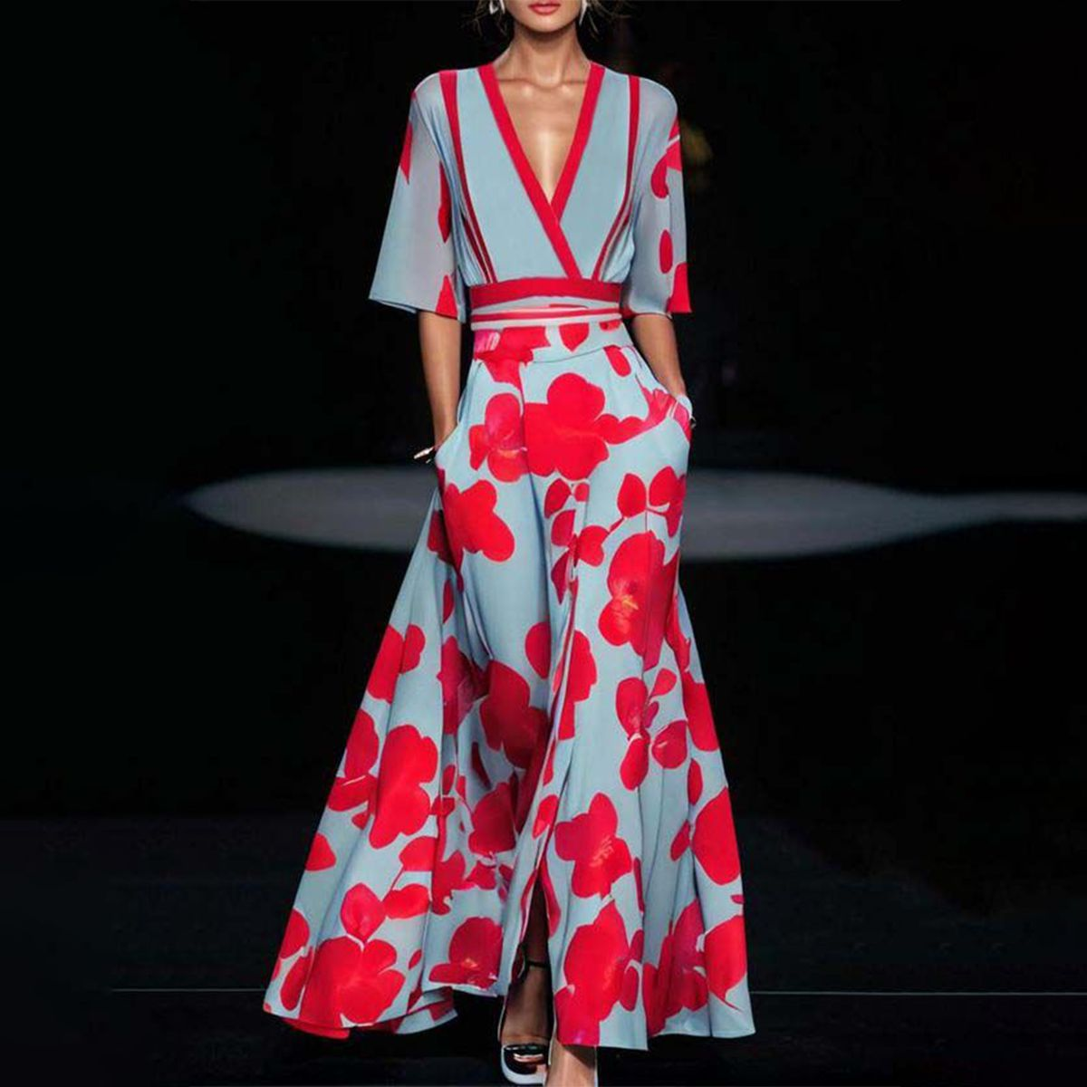 Barbara | Elegant Flower Dress