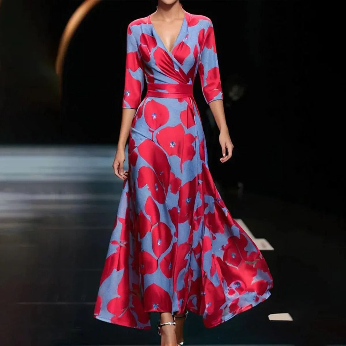 Patricia | Chic Dress with Floral Print