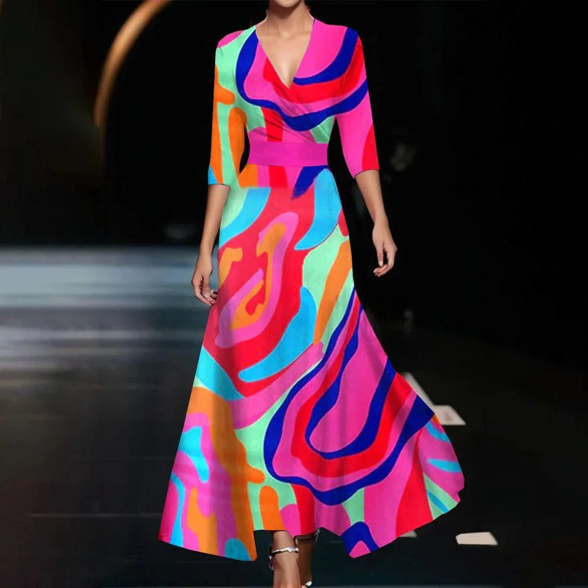 Patricia | Chic Dress with Floral Print