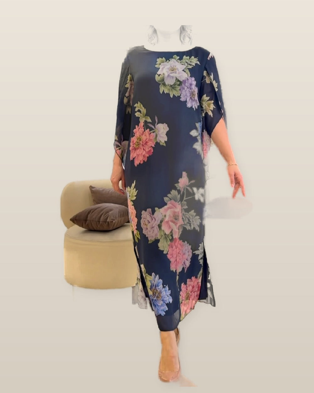 Nancy  | Floral Loose Maxi Dress